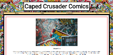 Caped Crusader Comics